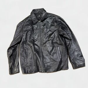 Mossimo Men -  Black Leather Jacket